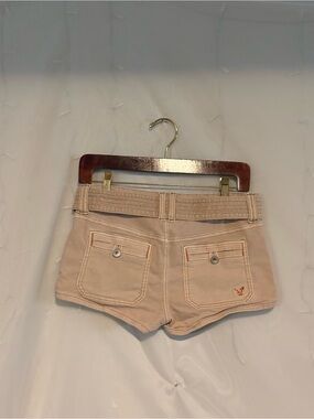 American Eagle Size 4 Mini Khaki Shorts